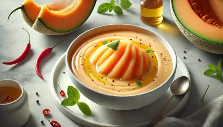 Cold Spicy Melon Soup Recipe