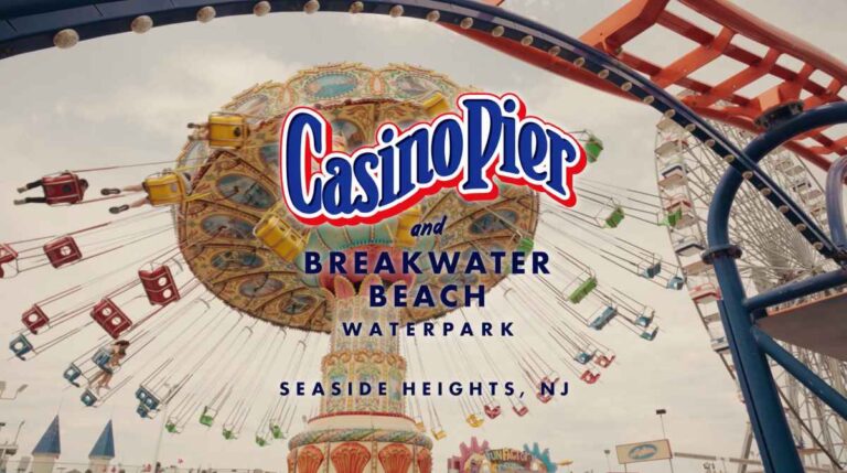 Casino Pier and Breakwater Beach Waterpark New Jersey