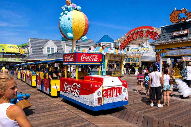 Moreys Pier in New Jersey