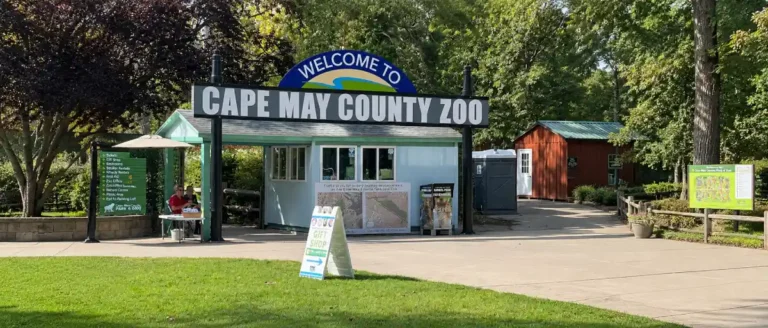 Cape May County Zoo Entrance